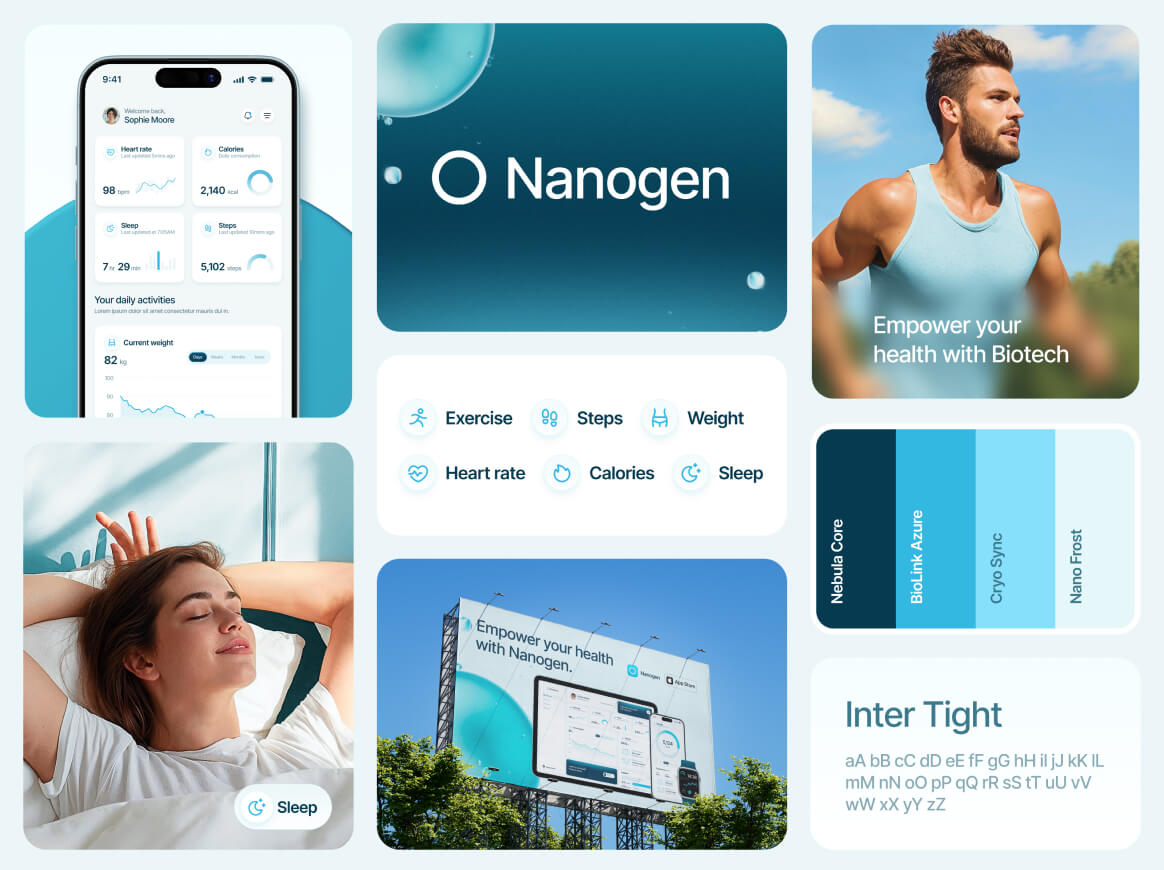 Nanogen Branding Portfolio Project
