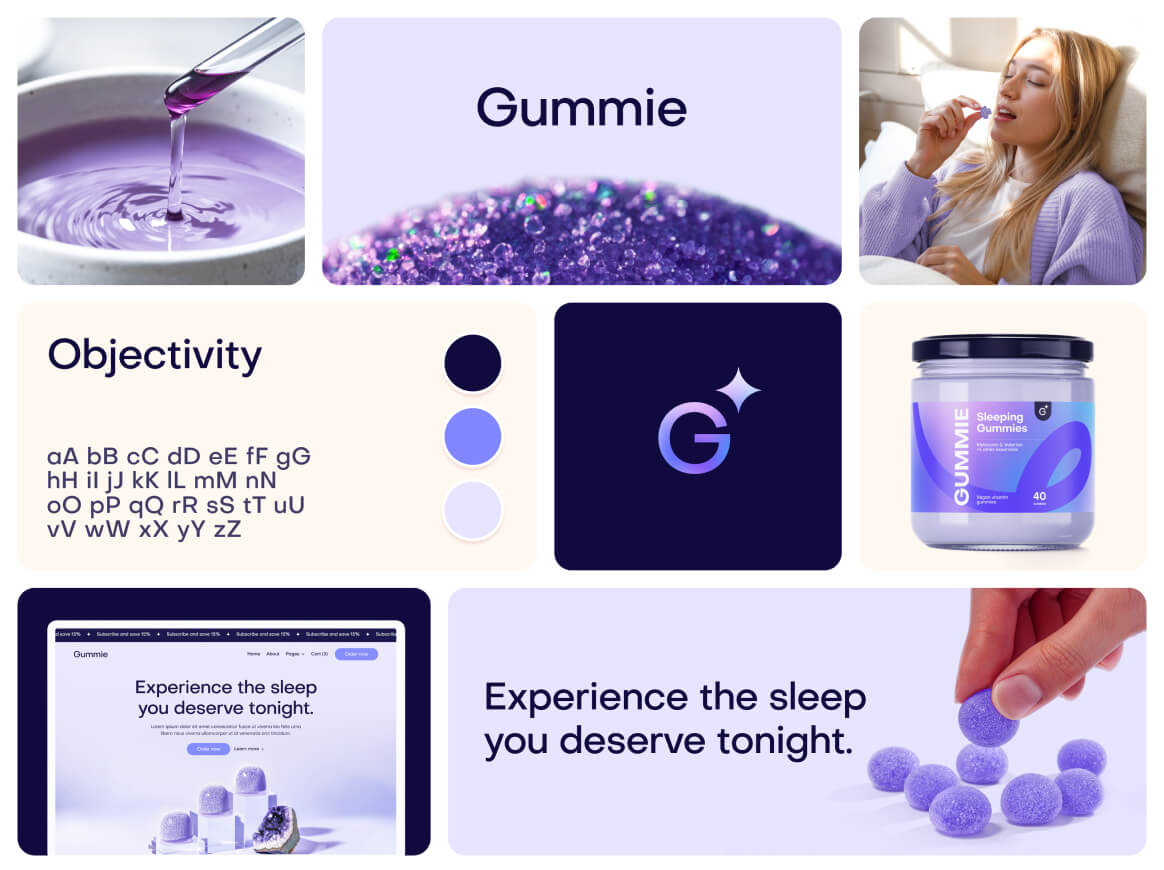 Gummie Branding Portfolio Project