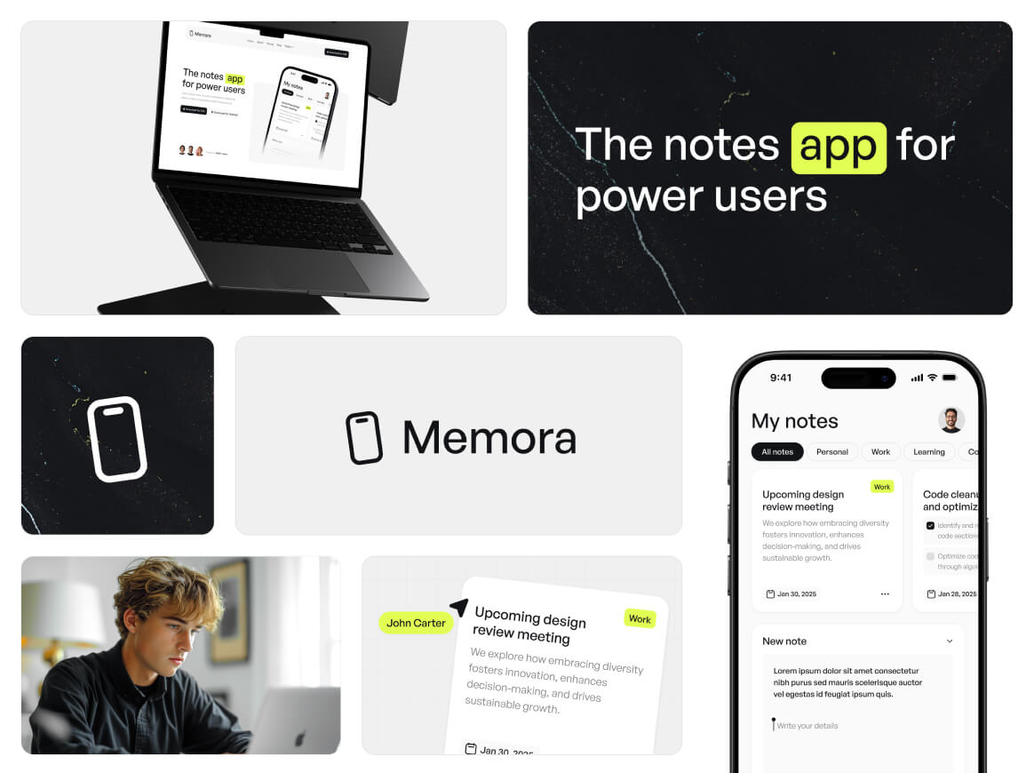 Memora Branding Portfolio Project