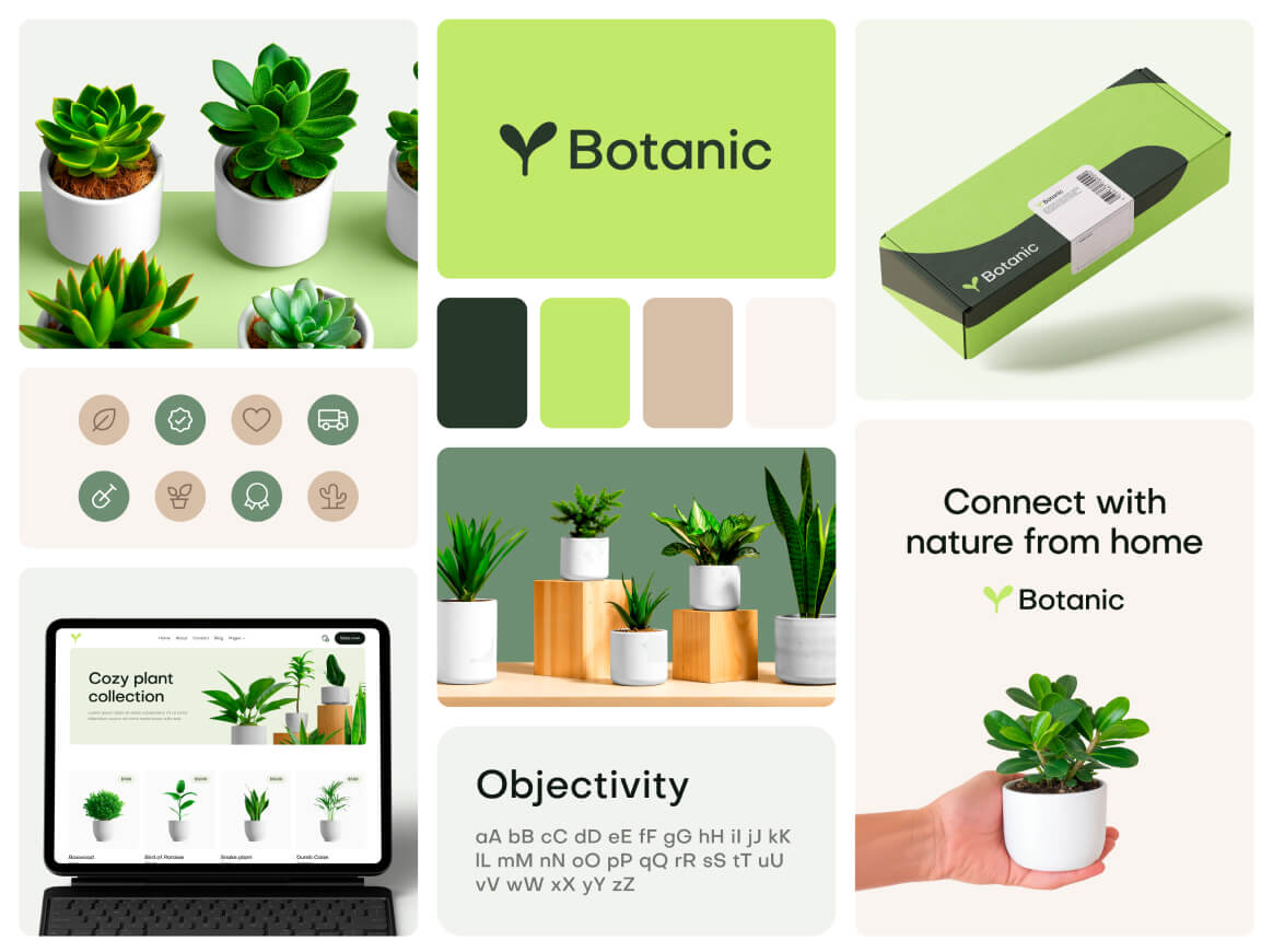 Bontanic Branding Portfolio Project