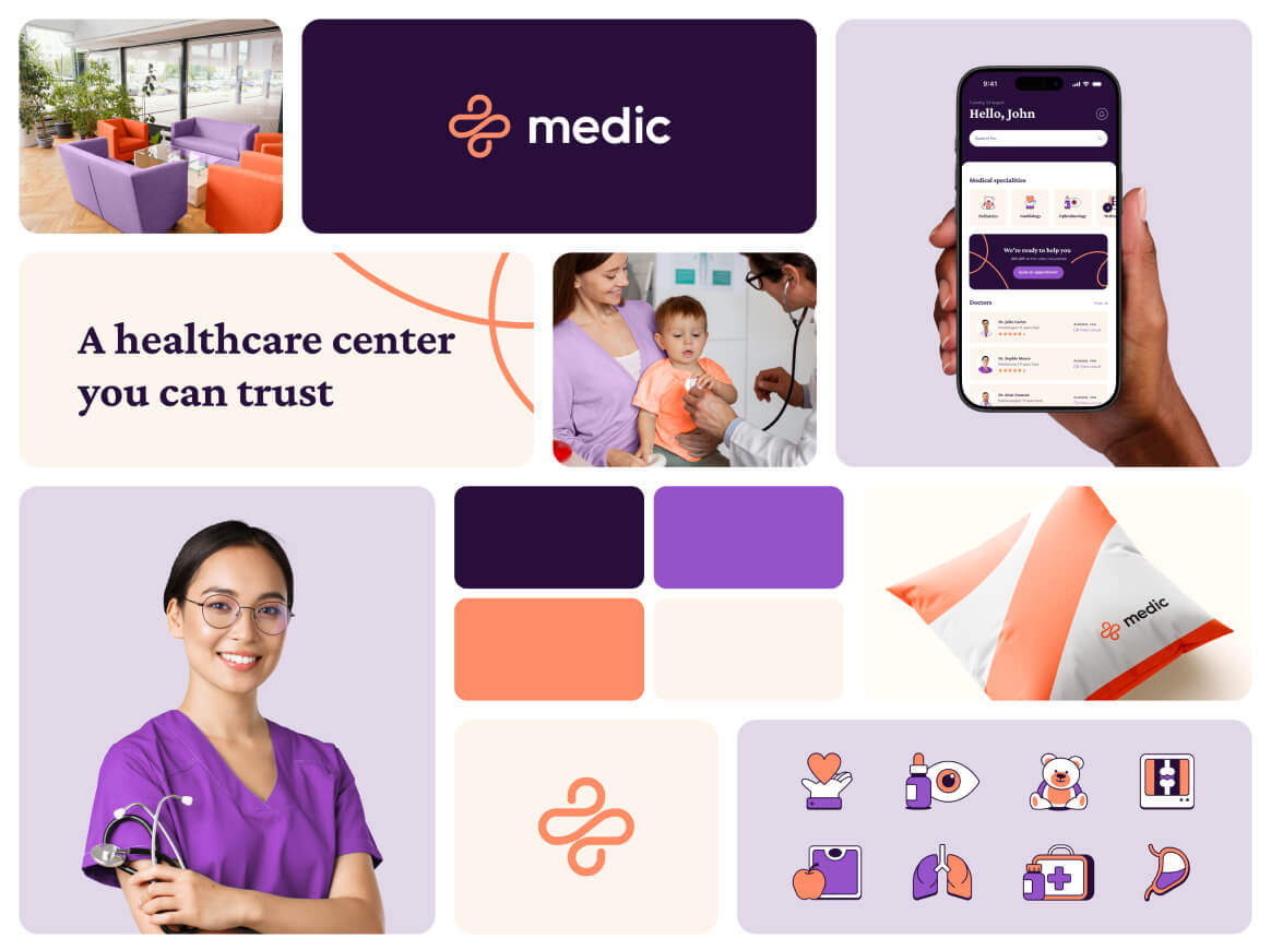 Medic Branding Portfolio Project
