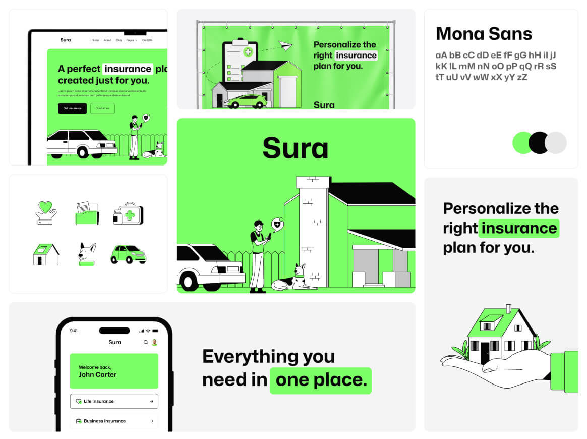 Sura Branding Portfolio Project