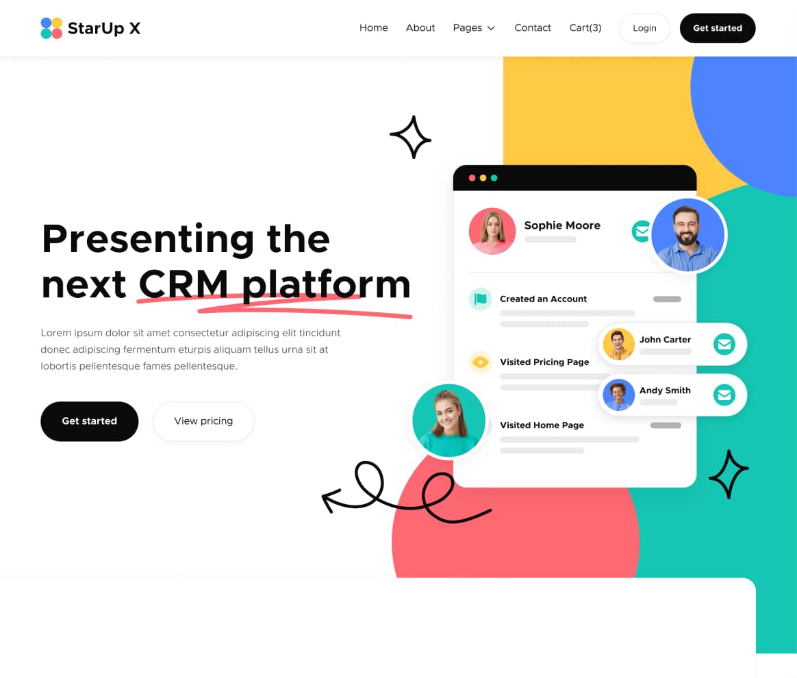 StarUp Project - Sirdan Portfolio