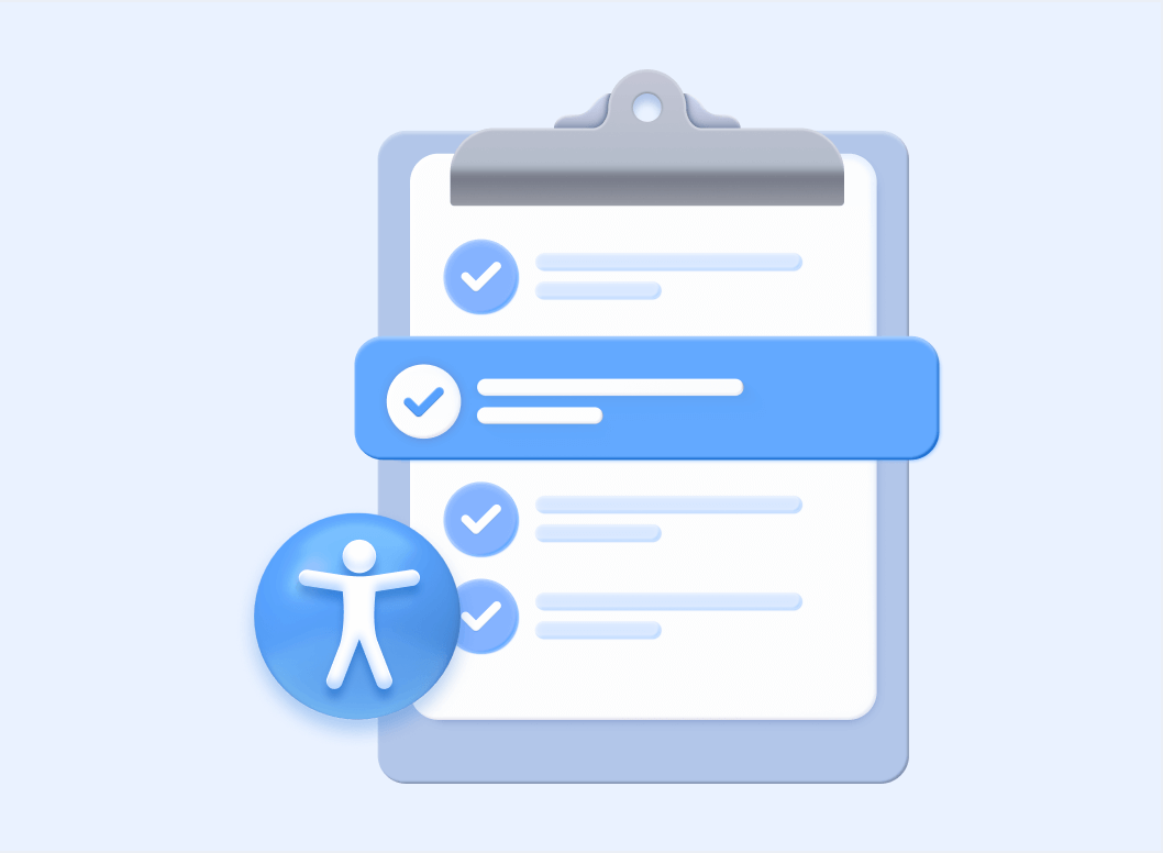 Your website design checks all WCAG 2.1 accessibility guidelines