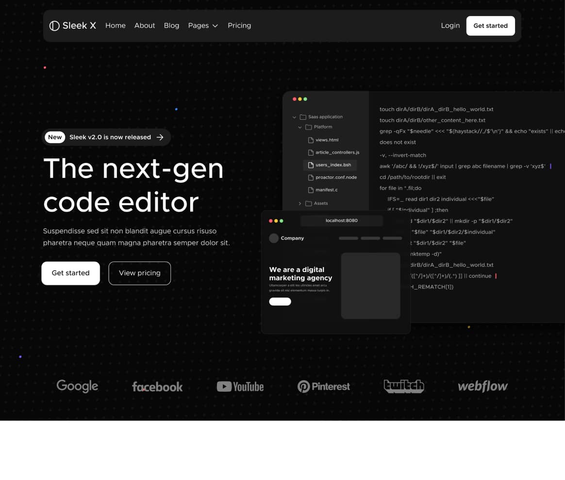 Sleek Project WordPress Sirdan