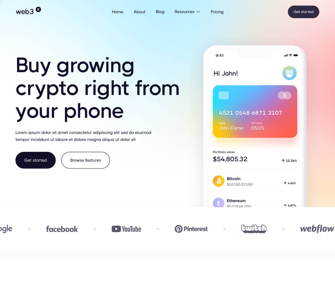 Web3 Project - Figma to Webflow Sirdan