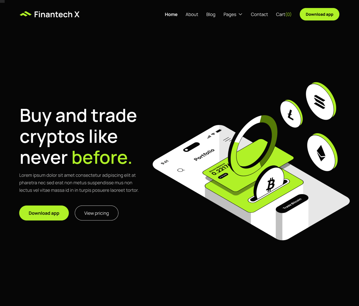 Finantech Project - Framer Sirdan