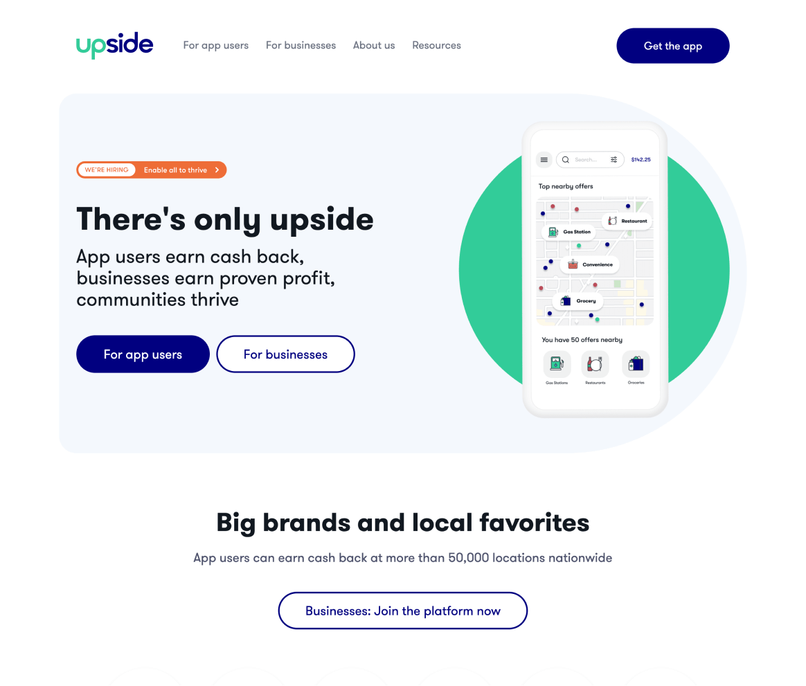 Upside Project - Webflow Sirdan