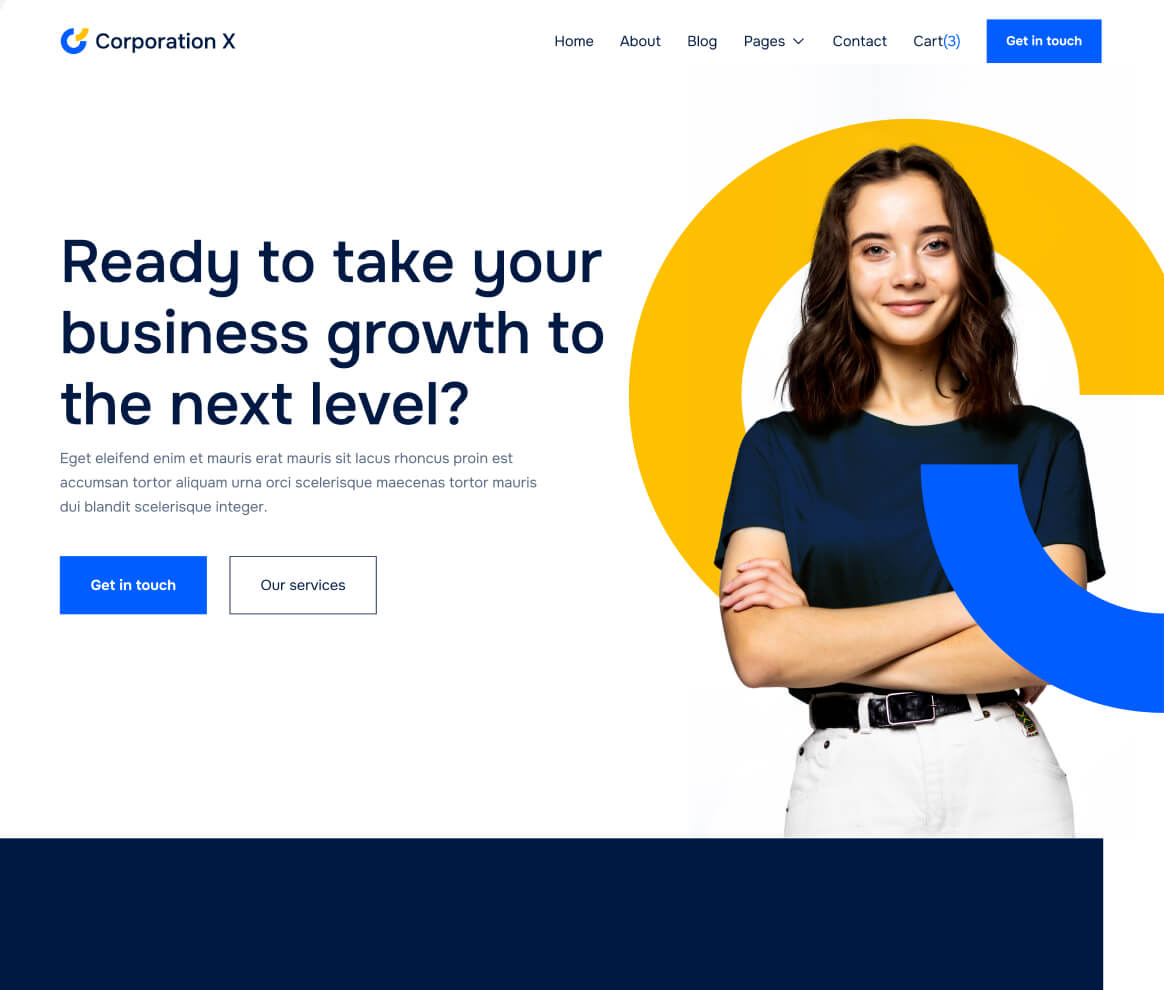 Corporation Project - Figma to Webflow Sirdan