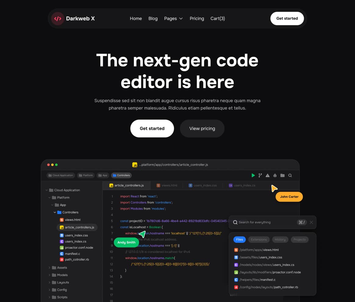 Darkweb Project WordPress Sirdan