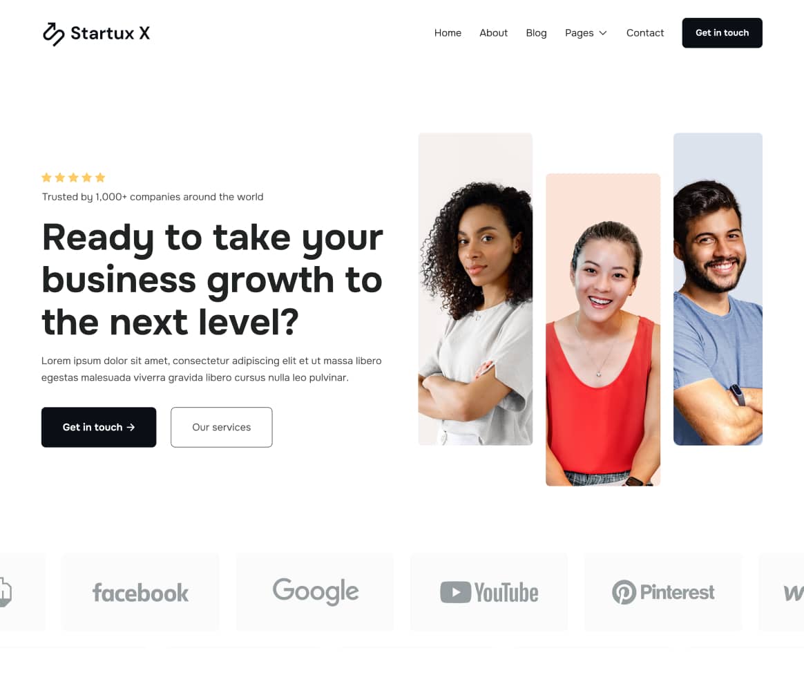 Startux Project WordPress Sirdan