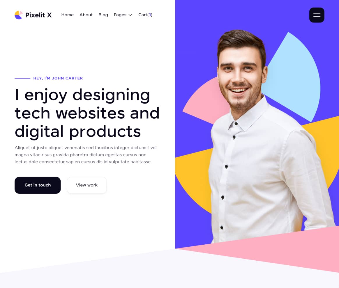 Pixelit Project - Webflow Sirdan