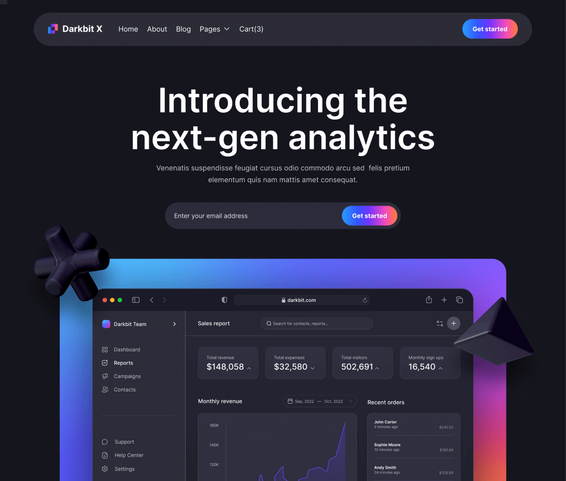 Darkbit Project - Framer Sirdan