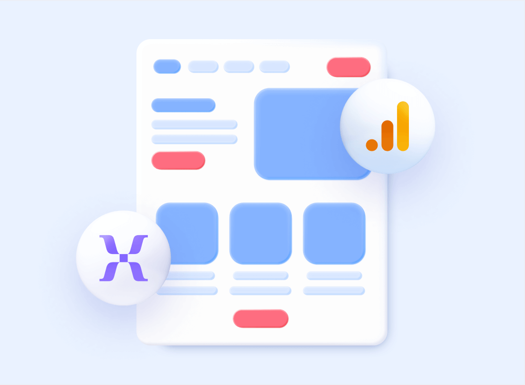 You have setup your website analytics tracking code