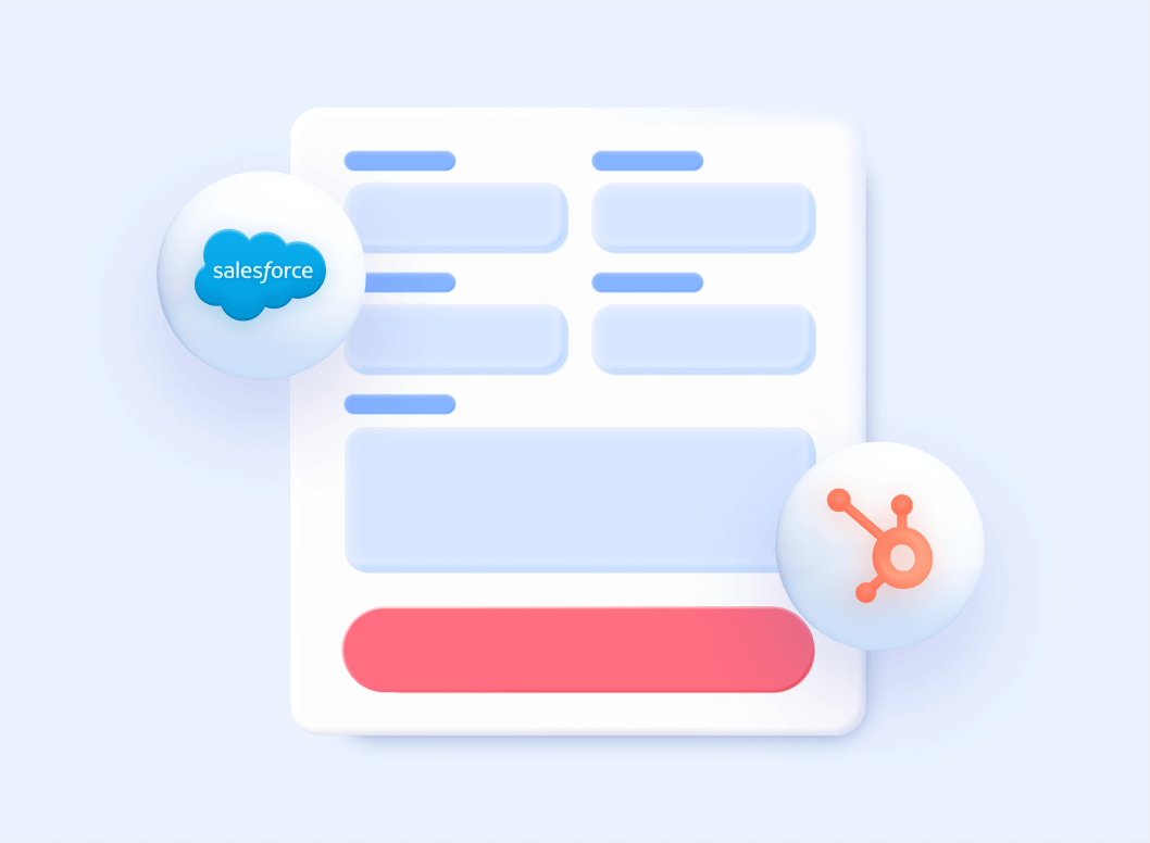 All your Webflow form submissions are connected to your preferred CRM