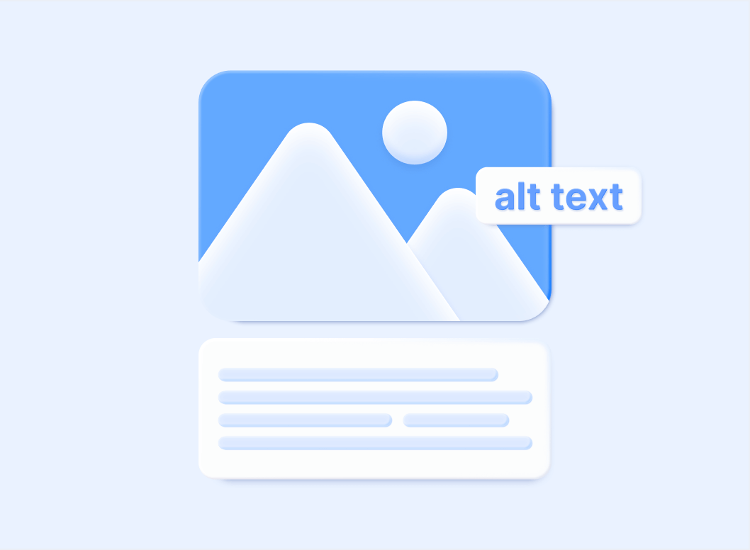 All your website images have descriptive alt texts