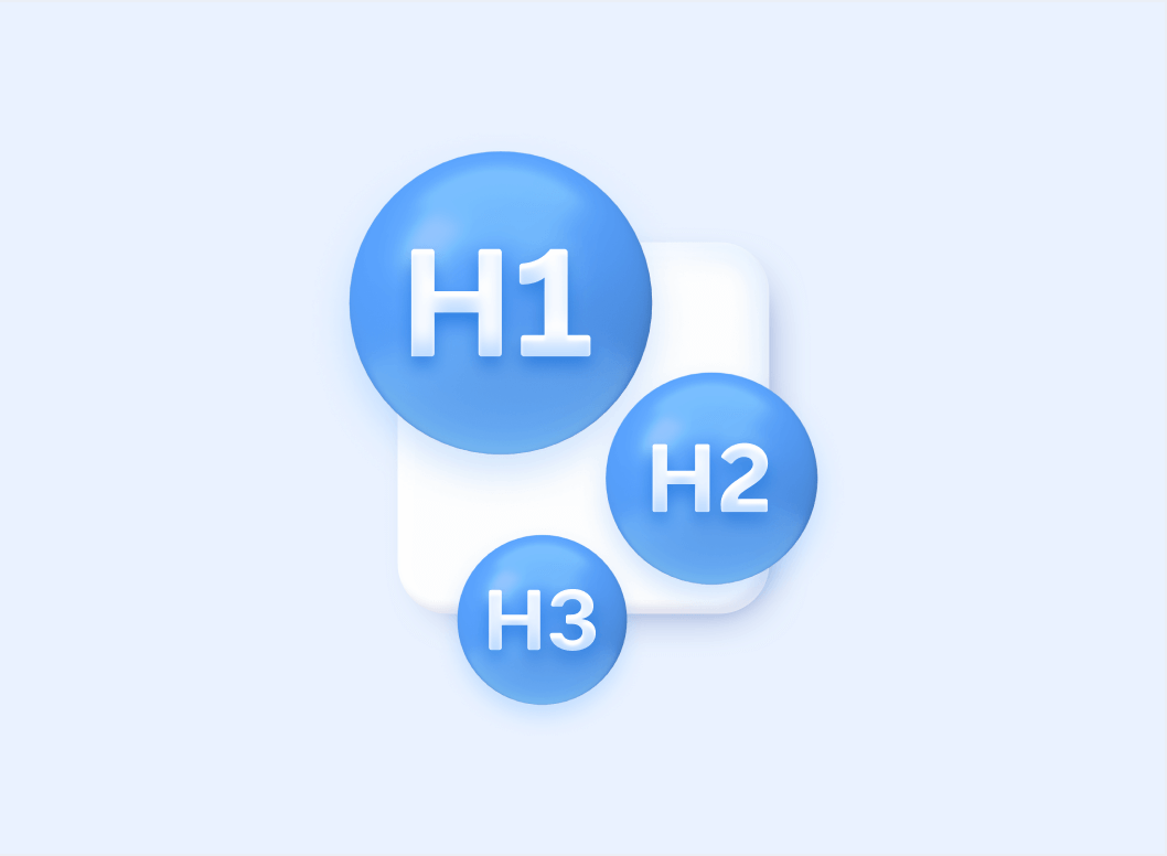 Your website has a proper semantic structure