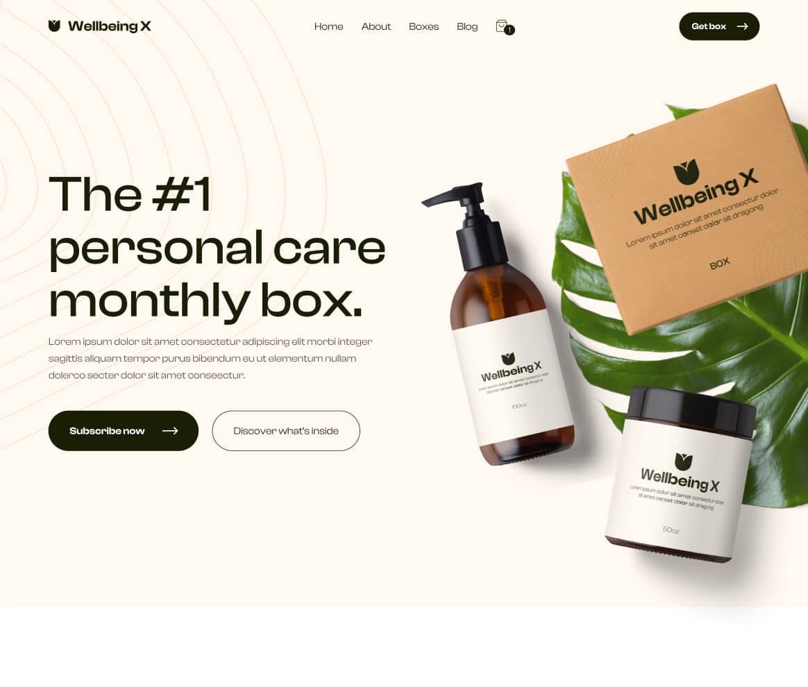 Wellbeing Project - Figma to Webflow Sirdan