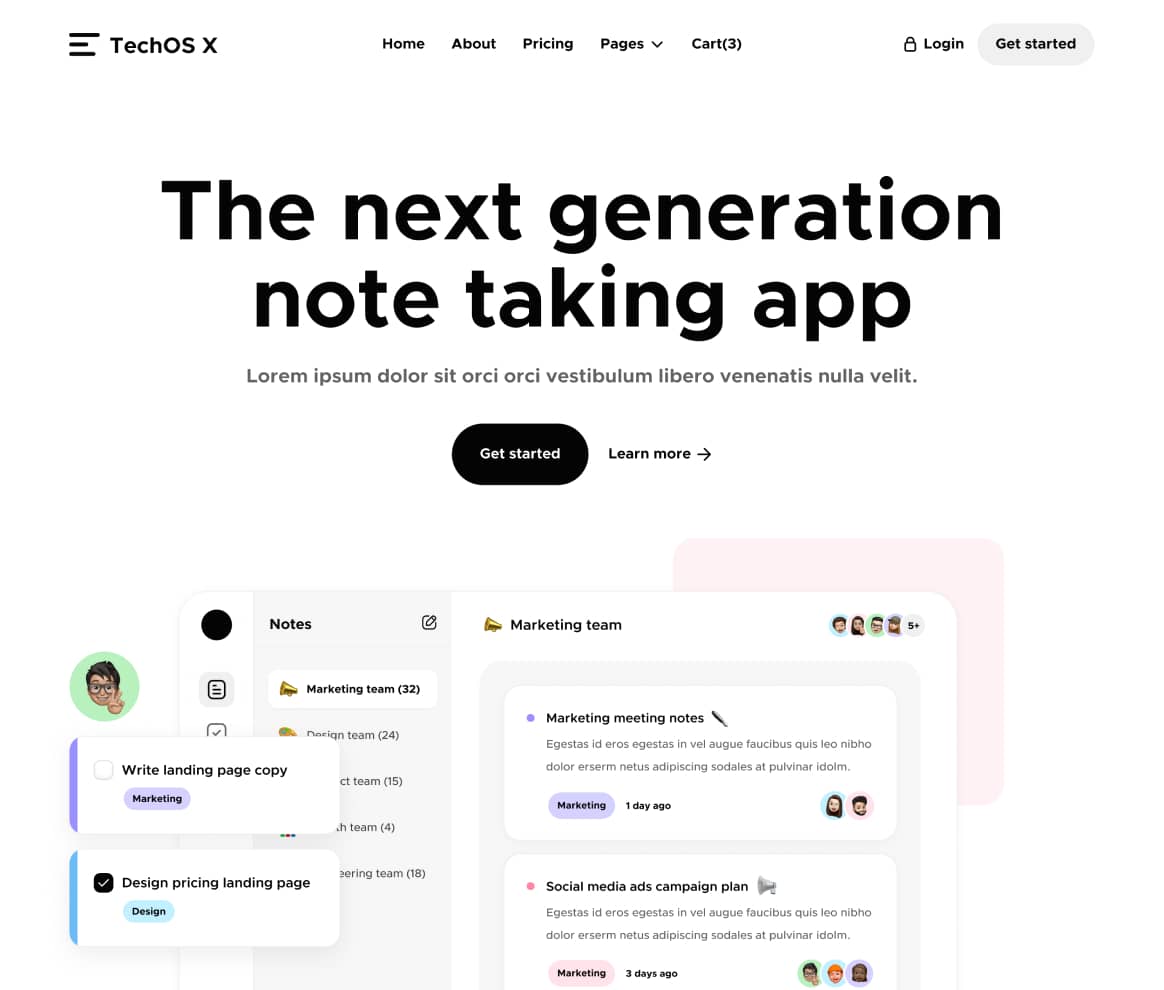 TechOS Project WordPress Sirdan