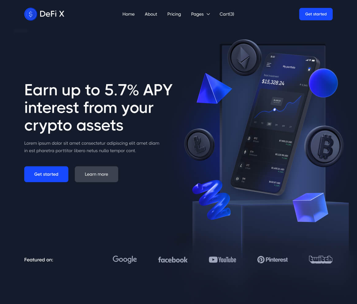 DeFi Project - Framer Sirdan