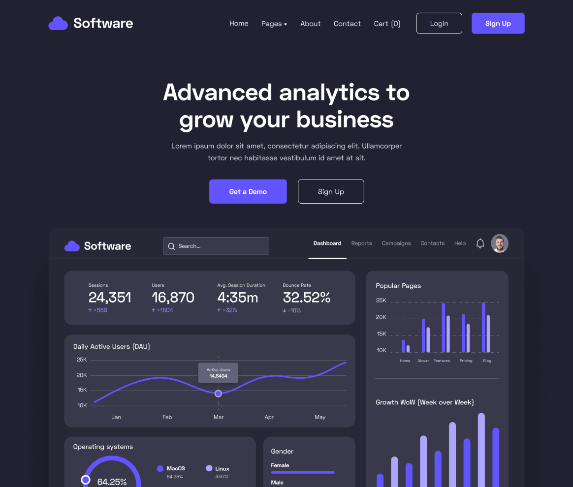 Software Project - Figma to Webflow Sirdan