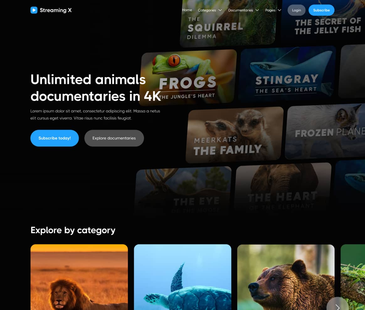 Streaming Project WordPress Sirdan